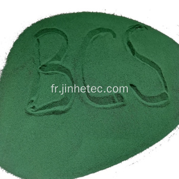 Sulfate de chrome de base en poudre en vert foncé